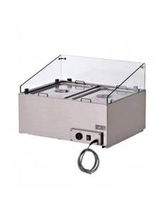 Countertop bain-marie display - Three tank - cm 104 x 59 x 45 h
