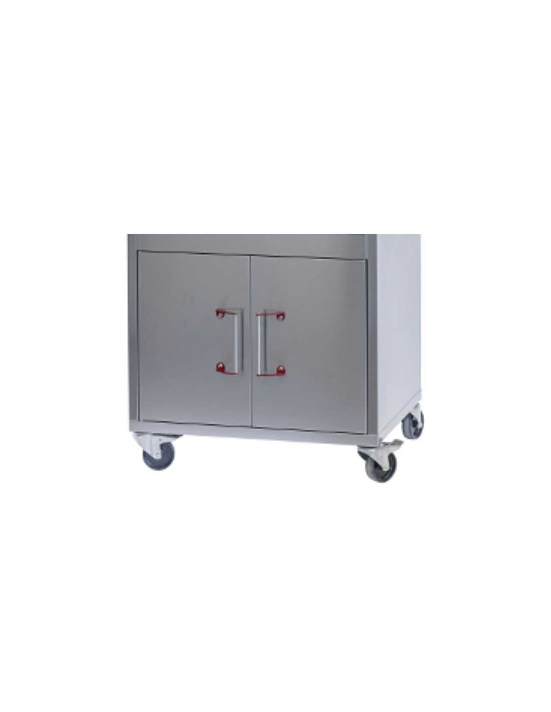 Cabinet with wheels - For Charcoal Oven model