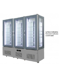 Refrigerated display case - Capacity 1600 lt - cm 248 x...