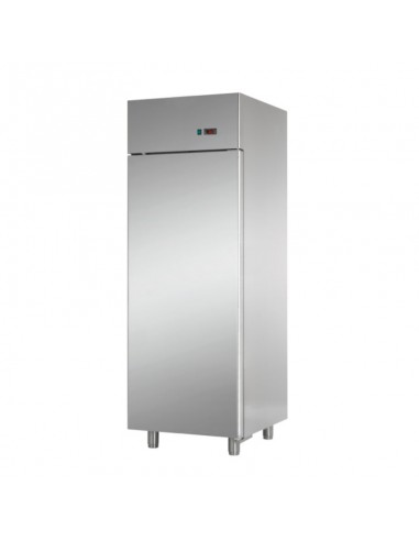 Armadio refrigerato - Litri 400 - Temp.  0°+8°C - Refrigerazione ventilata -  Cm 62 x 67 x 196 h