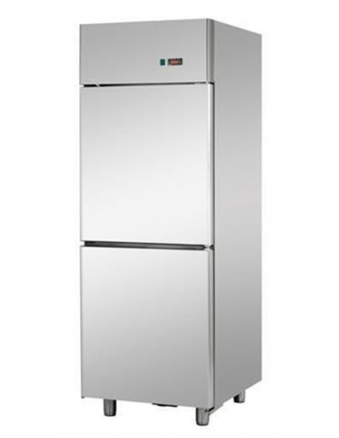 Freezer cabinet - N. 2 doors - Capacity  liters 600 - Cm 72 x 70 x 205 h