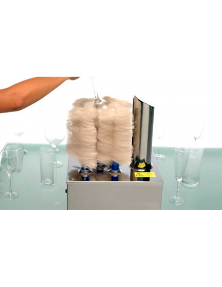 Drying glasses production 240-360 pz/h - cm 34 x 30,5 x 52 H