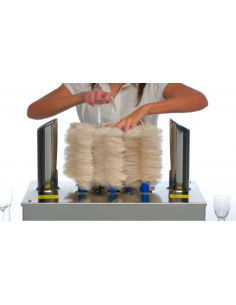 Drying glasses production 400-500 pcs/h - cm 59 x 32 x 49 H 2