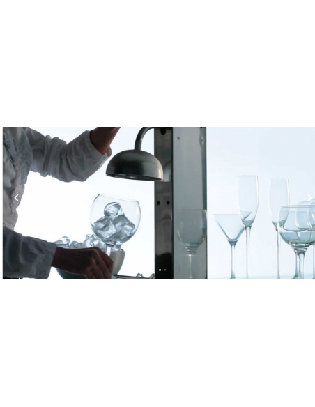 Raffredda bicchieri istantaneo con display a led Raffredda bicchieri istantaneo con display a led