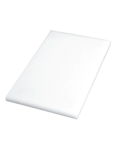 Polyethylene cutting board - White color - Cm 50 x 40 x 2 h