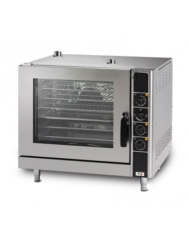 Mixed electric oven - N. 6 x GN1/1 - Cm 86.2 x 71.6 x 72.8 h