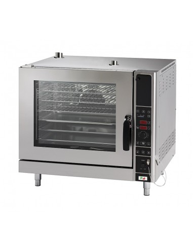 Electric oven - Boiler - N. 6 x GN1/1 - Cm 86.2 x 71.6 x 72.8 h