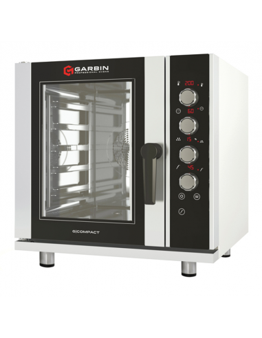 Horno eléctrico - vapor directo - N. 5 x GN 2/3 - Cm 64 x 75 x 69 h