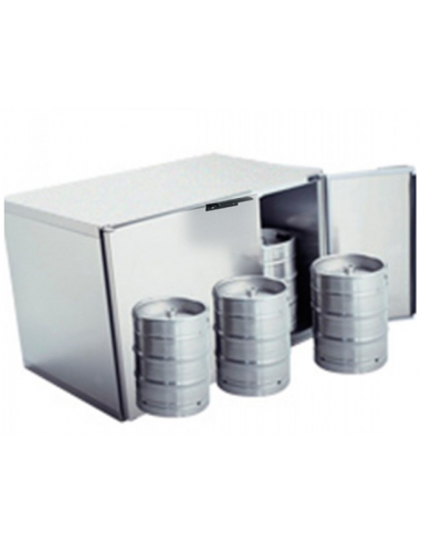 Refrigeratore fusti birra - N. 6x 50 litri - Senza gruppo - cm 160 x 110 x 99 h