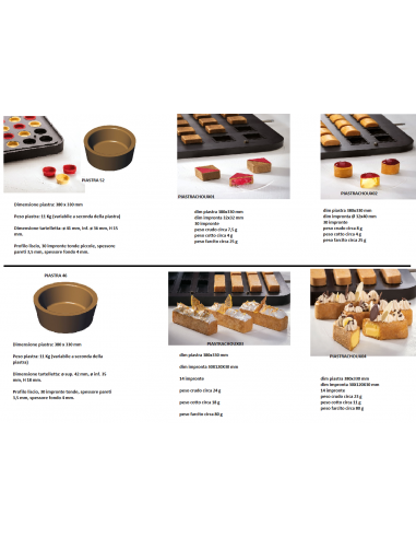 Plate for tarts -  cm 44 x 53 x 42 h