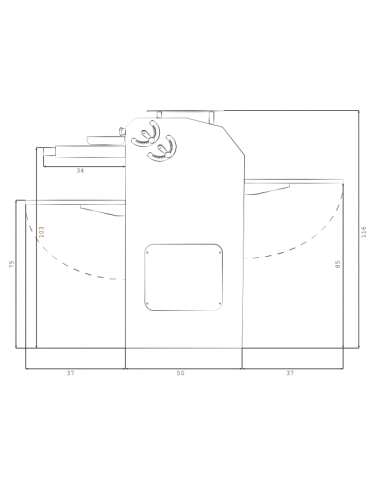 Formatrice a due cilindri da 63 cm con capacità...