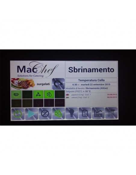 Armadio stagionatore con capacità da 1400 litri - N. 2 porte a vetro Armadio stagionatore con capacità da 1400 litri - N. 2 porte a vetro