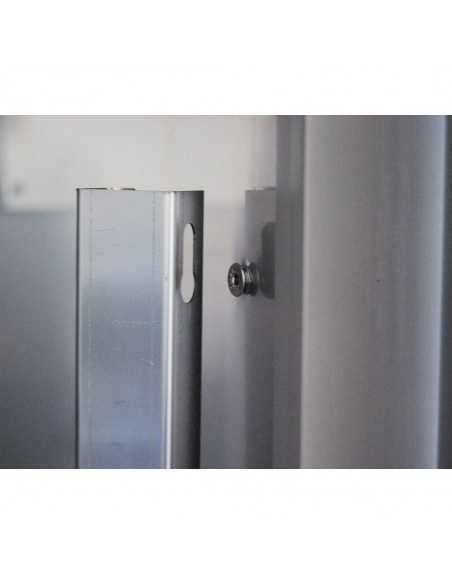 Drying cabinet 1400 litre capacity - 2 glass doors