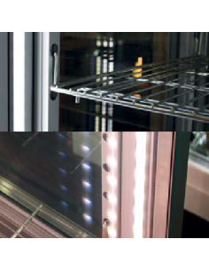 Aging display case 100 Kg - cm 76 x 76 x 191 h 2