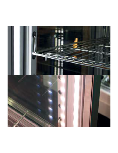 Aging display case with a capacity of 200 Kg - cm 150 x 76 x 191h Aging display case with a capacity of 200 Kg - cm 150 x 76 x 191h