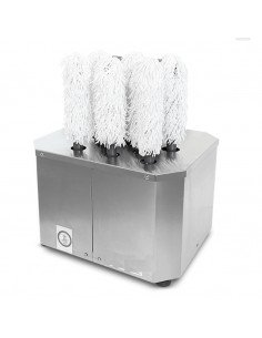 Asciuga bicchieri - N. 8 spazzole rotanti - Cm 46 x 38 x...