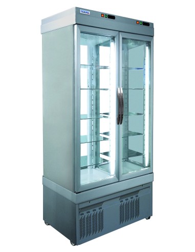Refrigerated display case - Capacity 520 lt - cm 90 x 64 x 186h