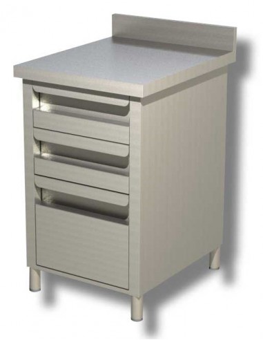Cassettiera - Alzatina - N.2 drawers - N.1 drawer - cm 50 x 60 x 85 h