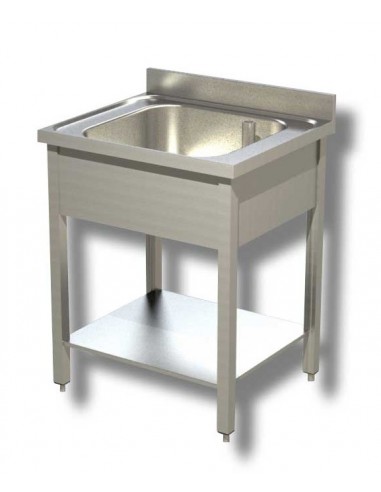Washer AISI 430 - N. 1 tub - Depth 60