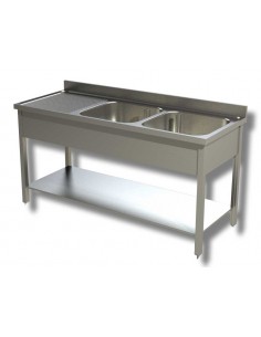 Lavadora AISI 430 - El gotero derecho - Profundidad 60 -...