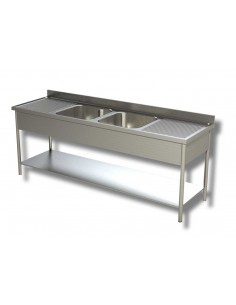 Lavadora AISI 430 - Profundidad 60 - Caucho derecho e...