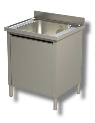 Locked washing machine - N. 1 tub - Depth 60 - Acciaio inox AISI 430 - Dimensions various
