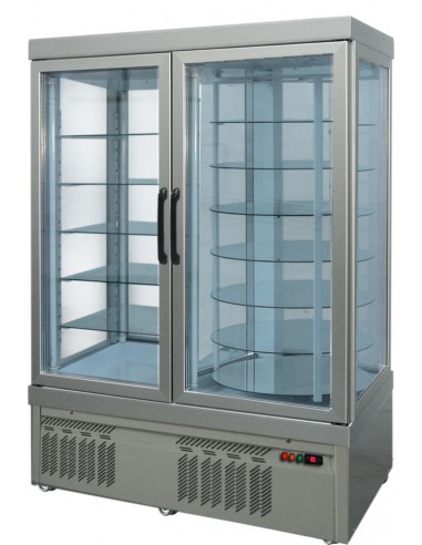 Vetrina refrigerata - Capacità 1077 lt - cm 132 x 76 x 191h