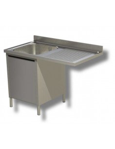 Locked embossed lavary AISI 430 - Depth 60 - N.1 tub -...