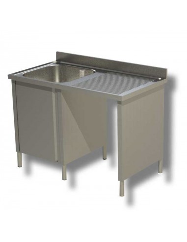 Washer AISI 430 - Depth 70- N.1 tub - Right drier
