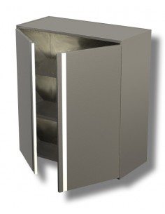 Wall cabinet - With hinged doors - Floor n.2 - Height 100...