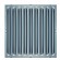 Labyrinth filter 40 x 40 x 4 anti-flamma DIN 18869-5 Type A