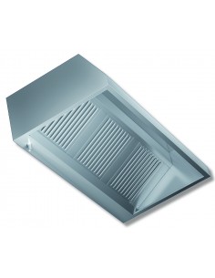 Wall hood without motor