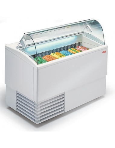 Ice cream vet - Capacity tanks n. 4+4 (available) from Liters 5 or 6 liters 4.75 - cm 82.4 x 76 x 117.6 h