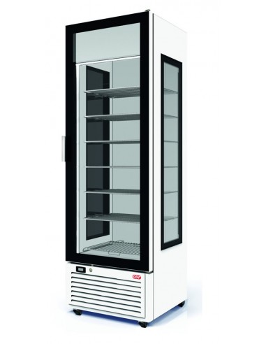 Refrigerated display case - Capacity lt 317 - cm 66.7 x 62 x 201.8 h