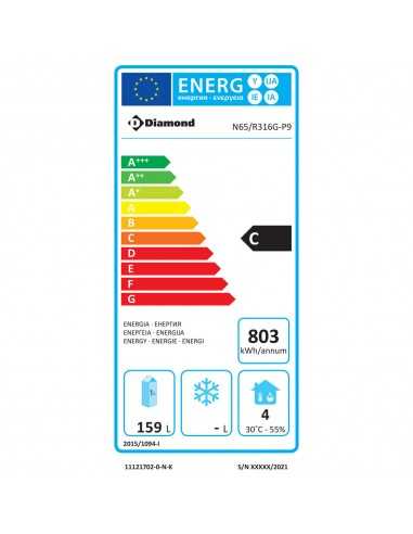 Tavolo refrigerato - Cassetti n.3 x GN1/2 +...