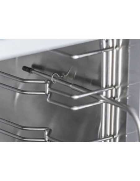 Abbattitore di temperatura 3  teglie GN 2/3 - Cm 76 x 72.5 x 85 h