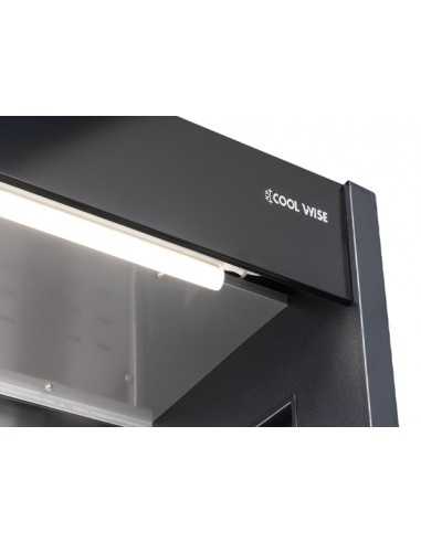 Refrigerated counter - Black - Static -...