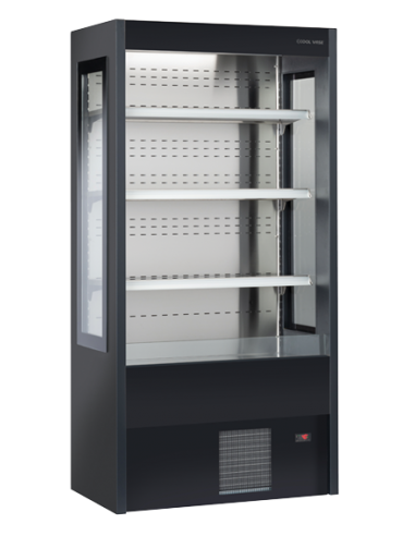 Contador refrigerado - Negro - Estático - Capacidad 350 Lt- Temperatura +°/+°C - cm 100 x 57 x 200h