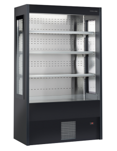 Refrigerated counter - Black - Static - Capacity 427 Lt-...