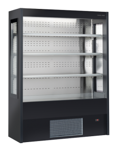 Refrigerated counter - Black - Static - Capacity 541 Lt- Temperature +°/+°C - cm 150 x 57 x 200h