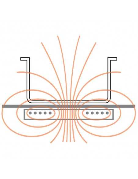 Induction plate - cm 56 x 36 x 10.5h