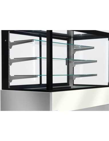 Vetrina refrigerata - Nera - Statico - Porte...