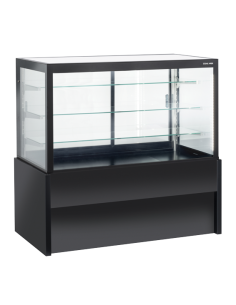 Refrigerated display case - Black - Static - Sliding...