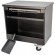 Base with wheels with charcoal drawer - cm 88.5 x 68.5 x 83 h