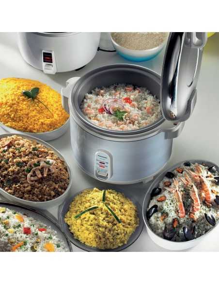 Cuociriso - Capacidad 3.6 litros - cm 43 x 38.5 x 35 h