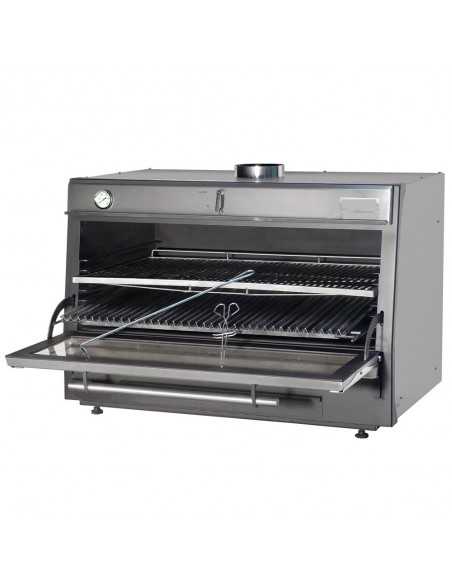 Horno de carbón - Producción 120 kg/h - cm 120 x 78.4/117.6 x 87 h