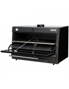 Forno a carbone - Produzione 120 kg/h - Nero - cm 120 x...