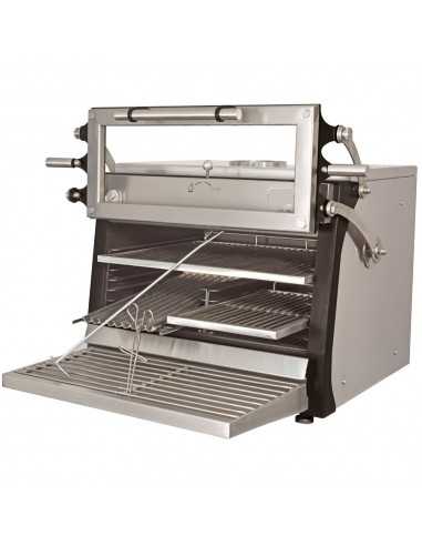 Horno de carbón - Producción 75 kg/h - cm 90 x 72.2/95.3 x 69/84 h