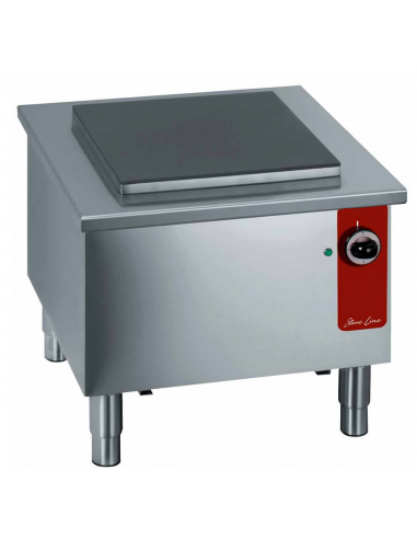 Cooktop with 1 square plate cm 40 x 40 - cm 58...