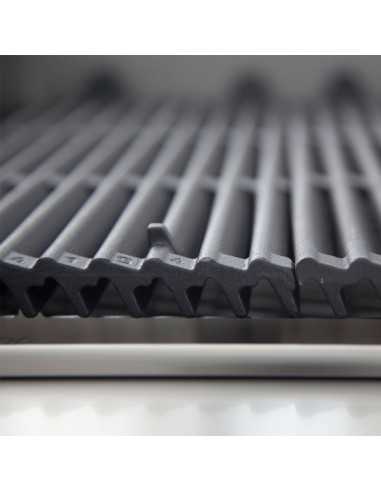 Griglia pietra lavica - A gas - cm 80 x 70 x 28h